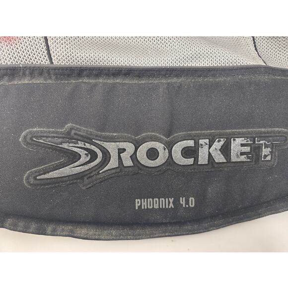 Joe Rocket Phoenix 4.0 Mesh Motorcycle Jacket Gray Black XL Men’s Riding Gear - Picture 3 of 4